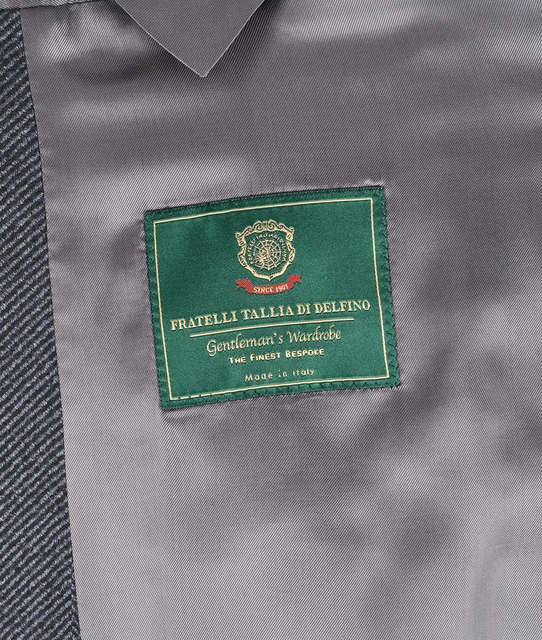 Double-Breasted Polo Coat in Fratelli Tallia Di Delfino