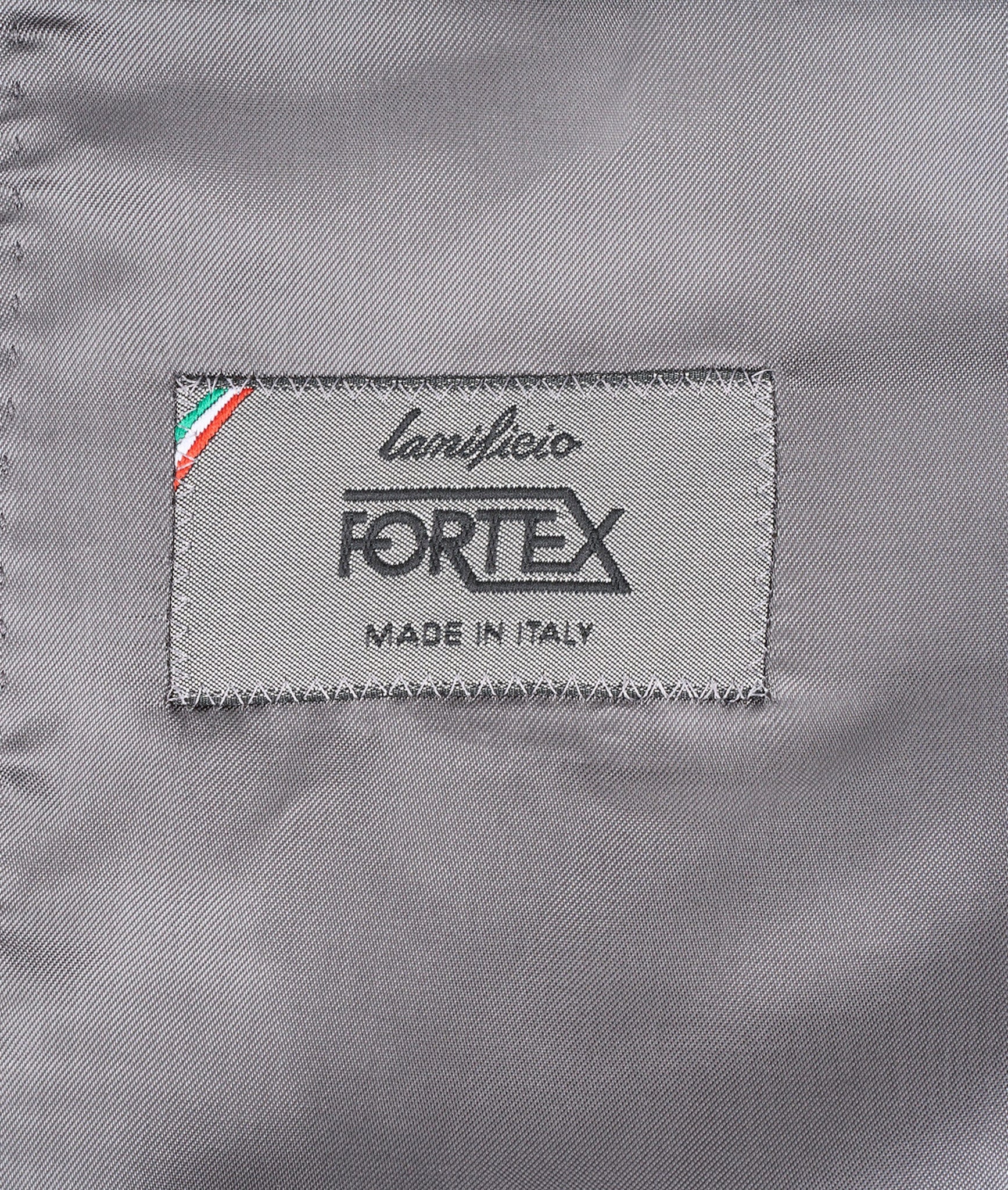 Double-Breasted Coat in Lanificio Fortex