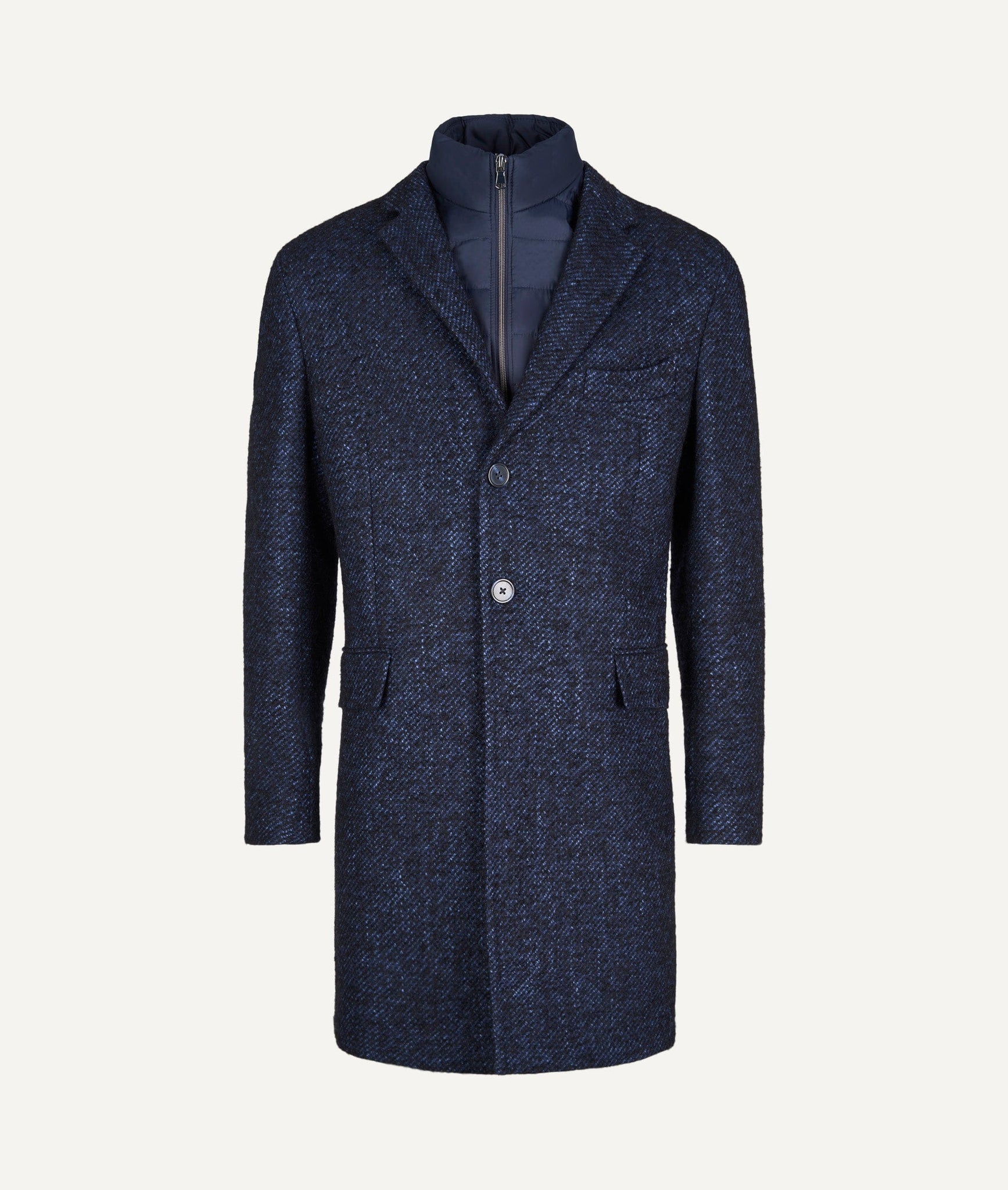 Coat in Vitale Barberis Canonico Wool