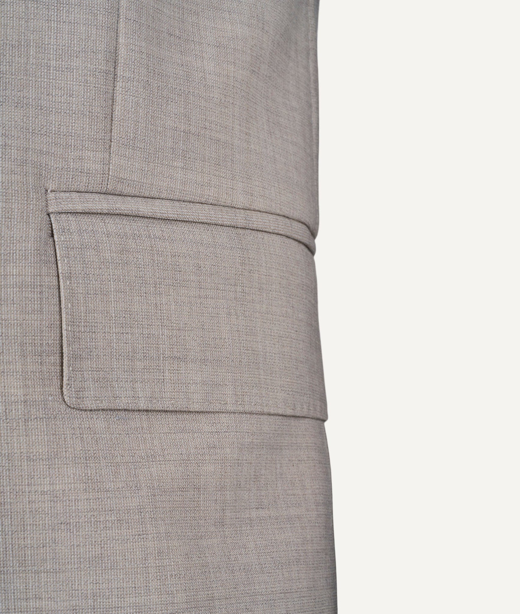 Single-Breasted Suit in Carlo Barbera Super 130’s Wool