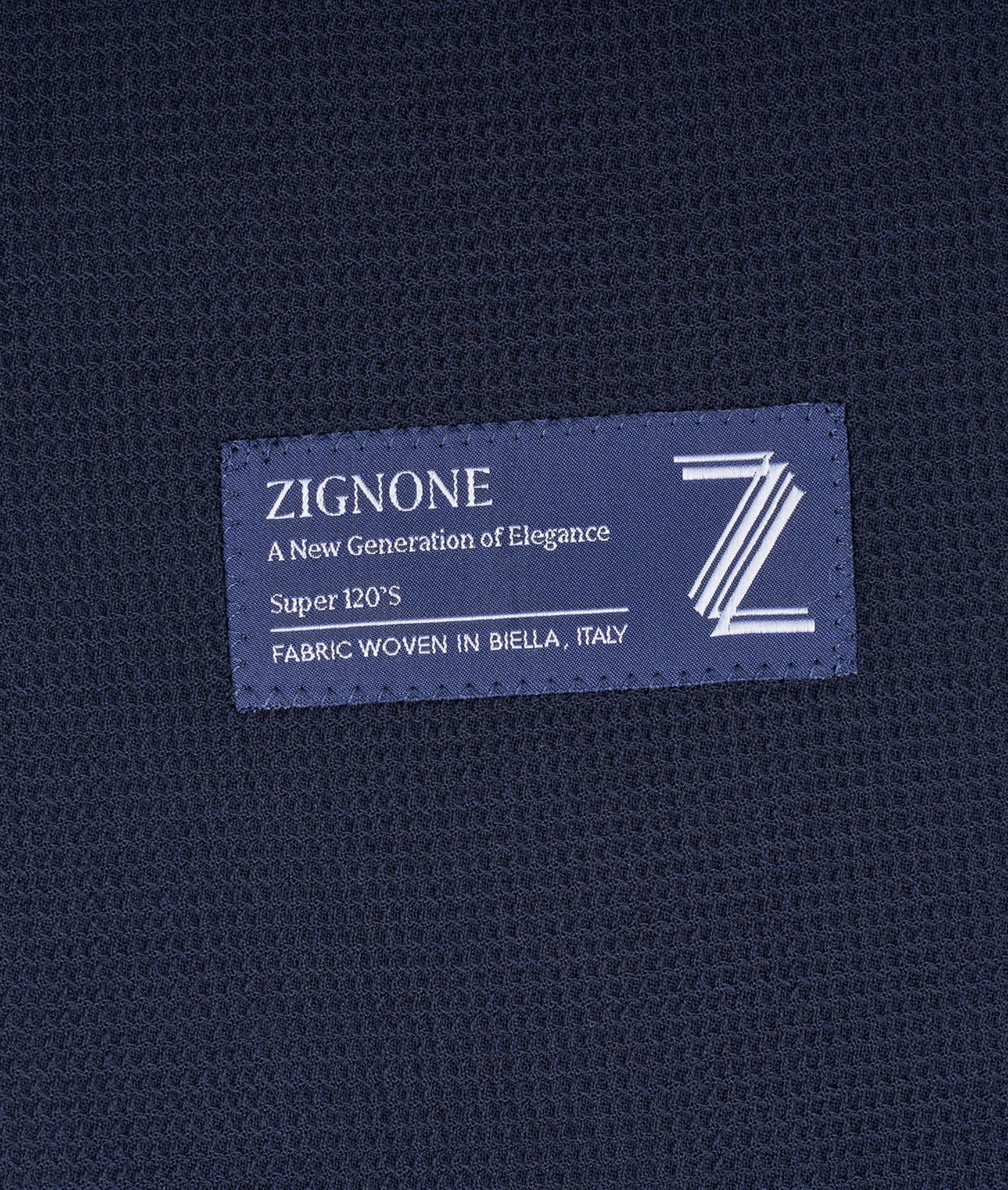 Single-Breasted Sportive Jacket in Zignone Wool