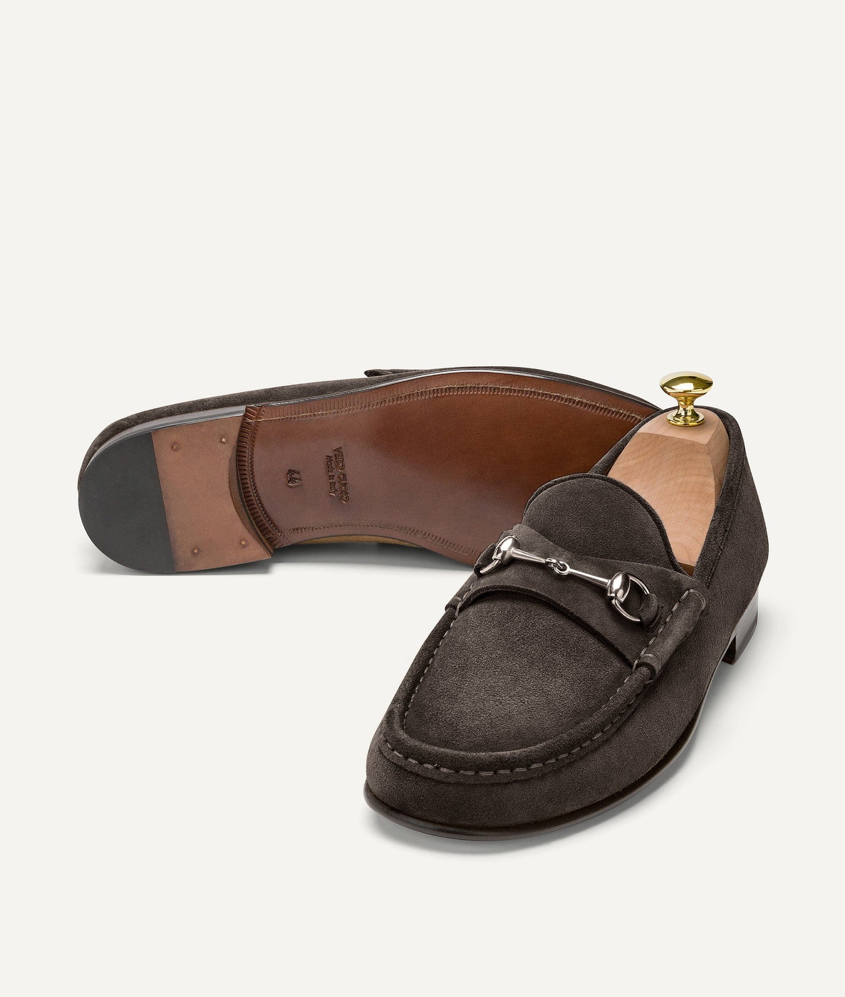 Chain Loafer in Suede