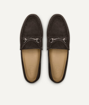 Chain Loafer in Suede