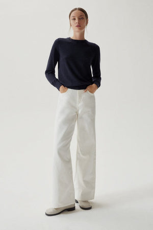 Midnight Blue | The Ultrasoft Wool Round-Neck