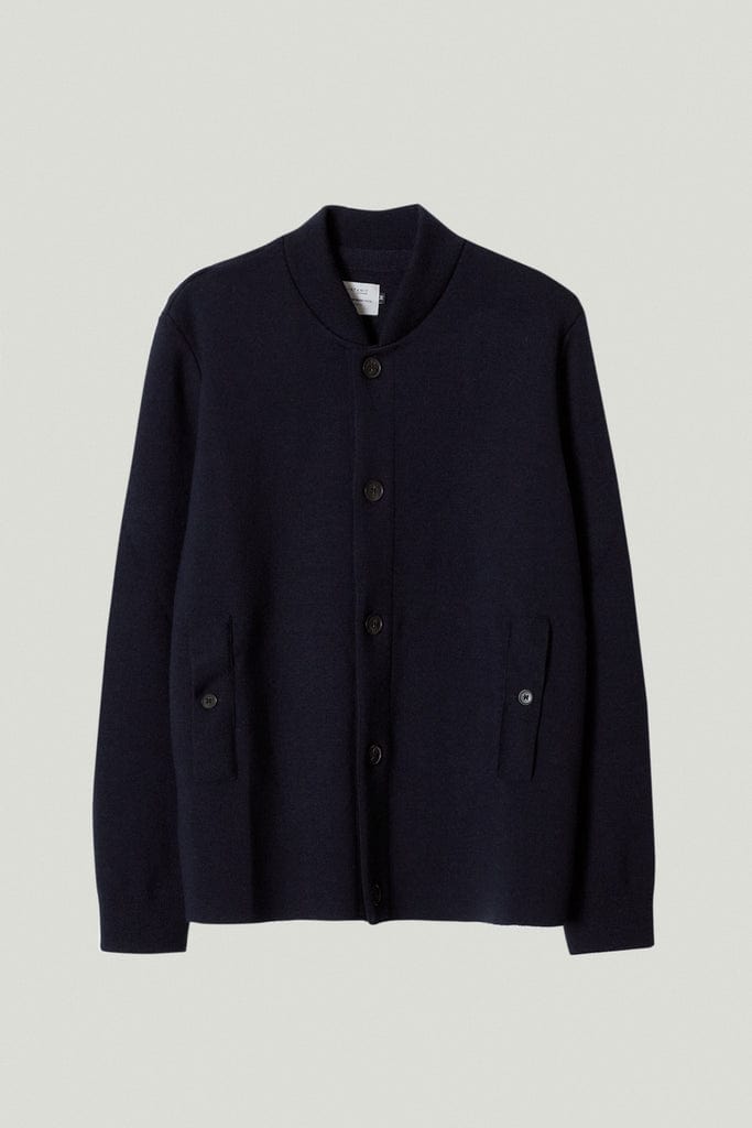 Oxford Blue | The Merino Wool Bomber