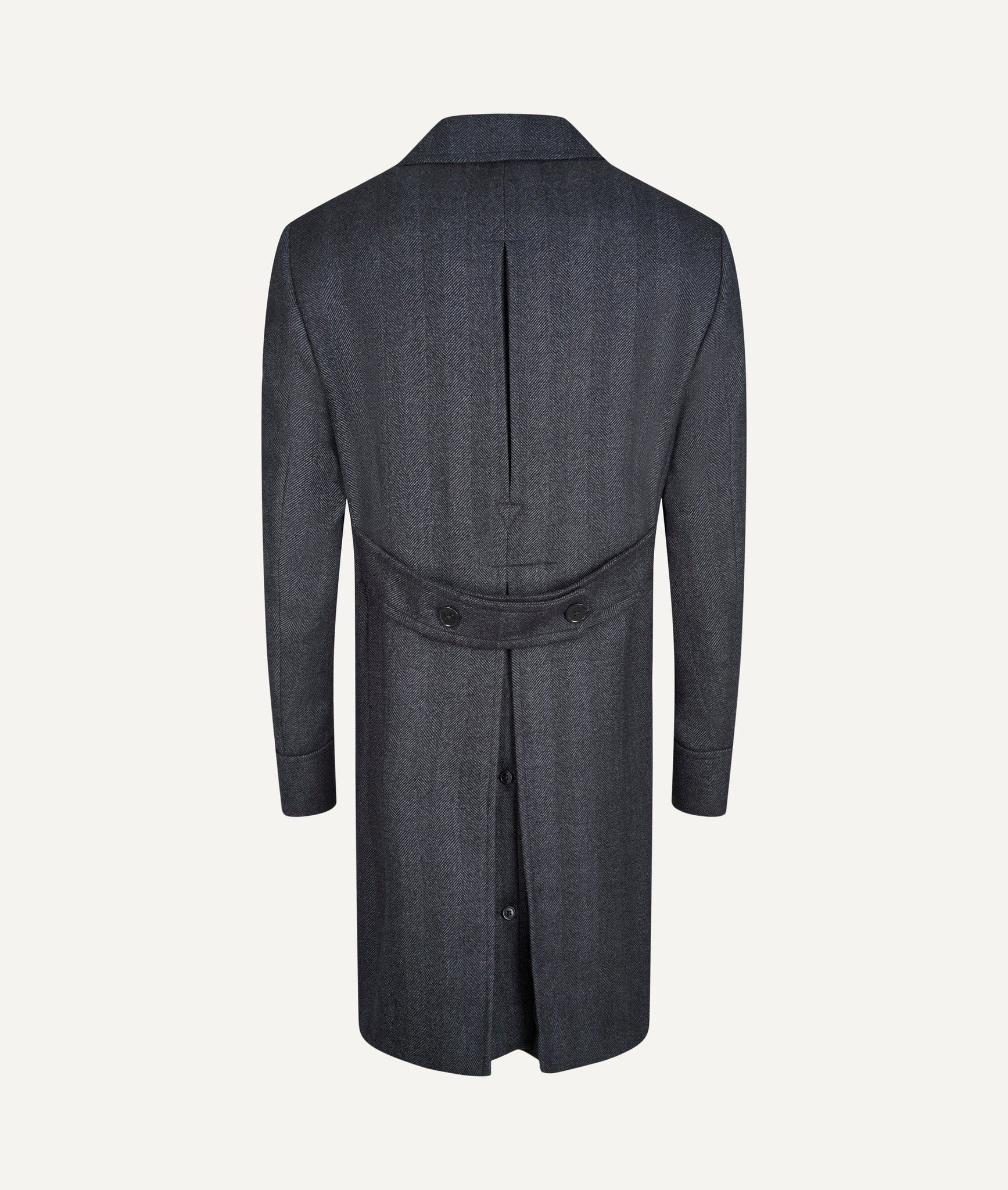 Double-Breasted Polo Coat in Fratelli Tallia Di Delfino