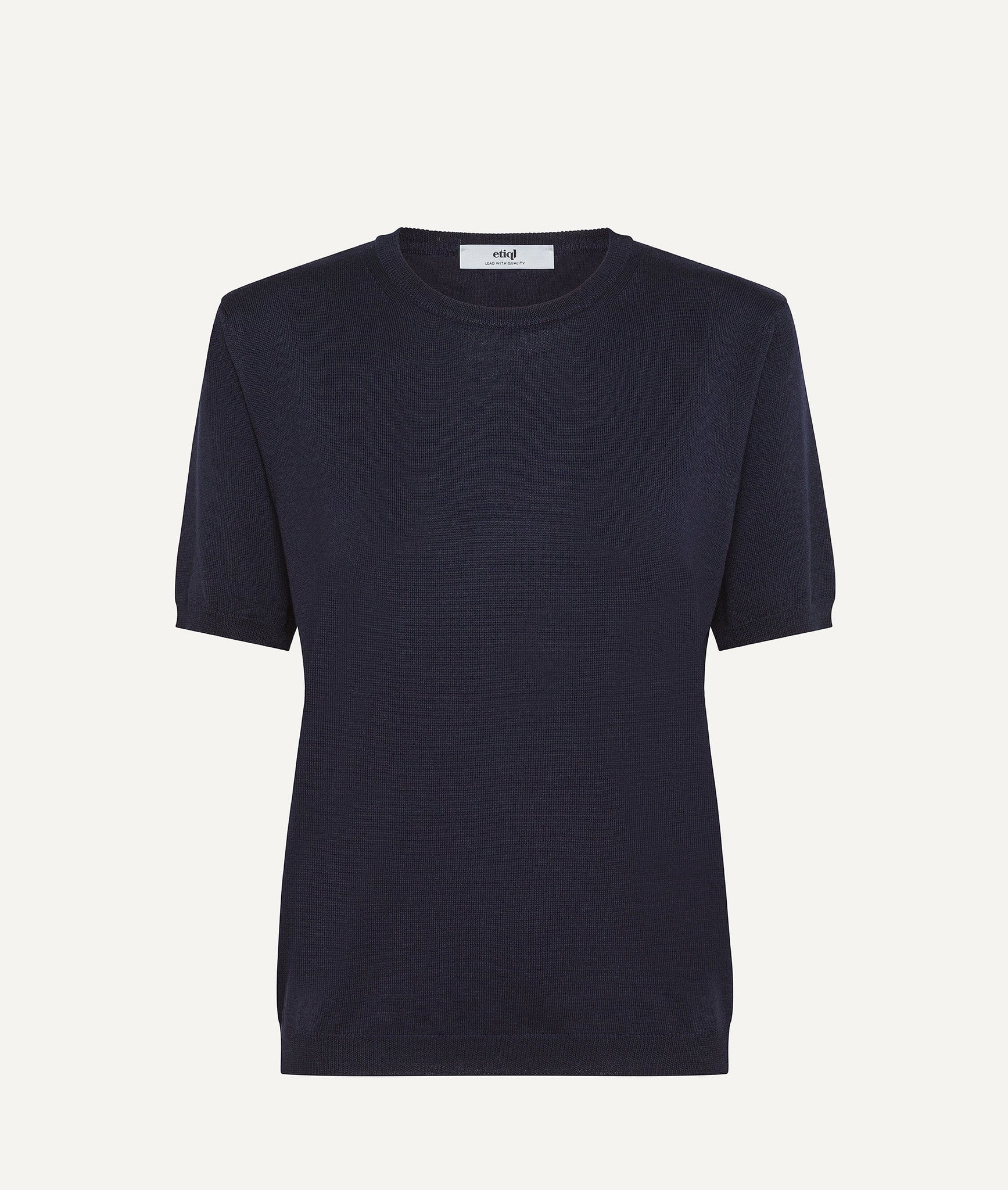 T-Shirt in Extrafine Merino Wool