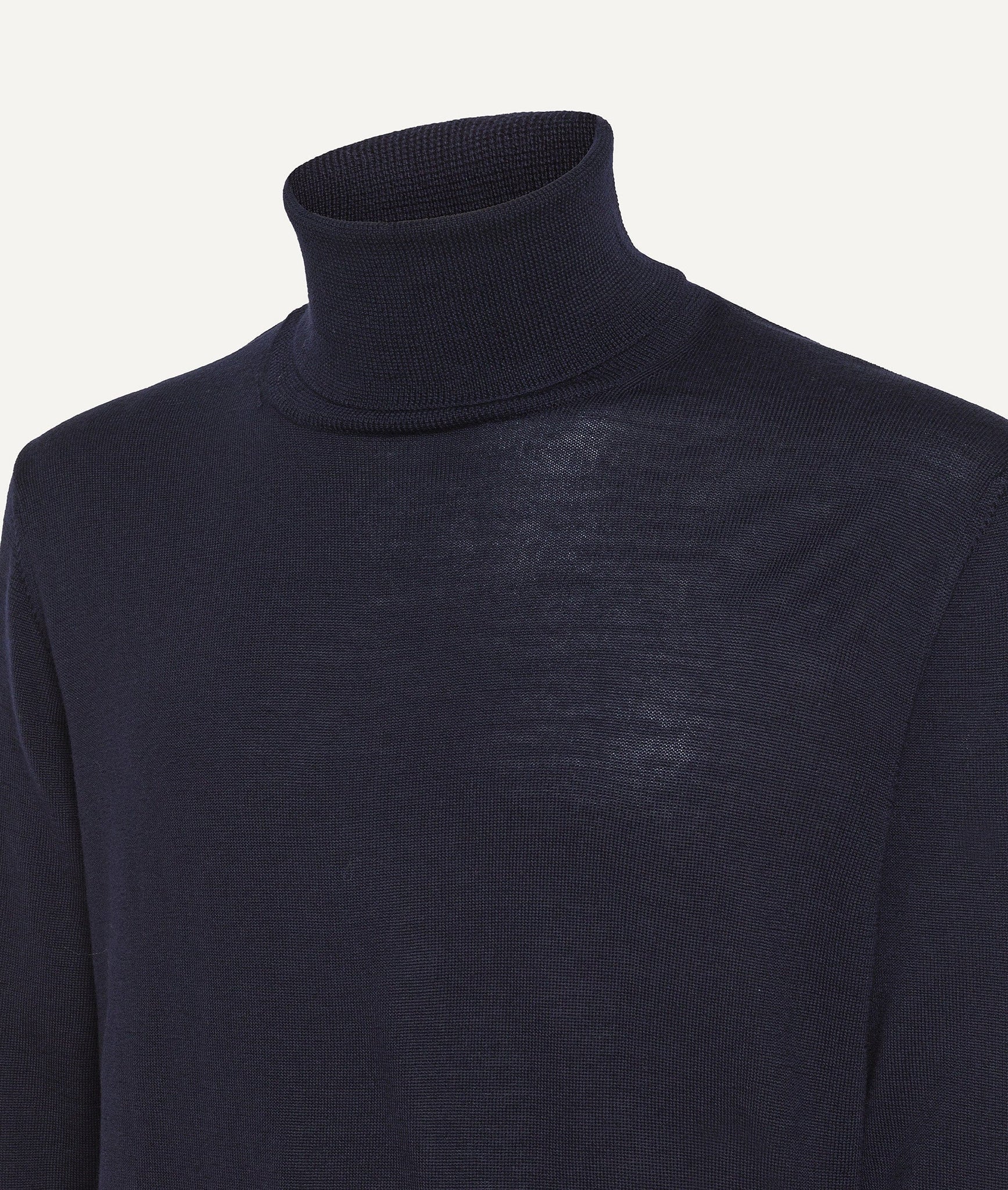 Roll Neck in Extrafine Merino Wool