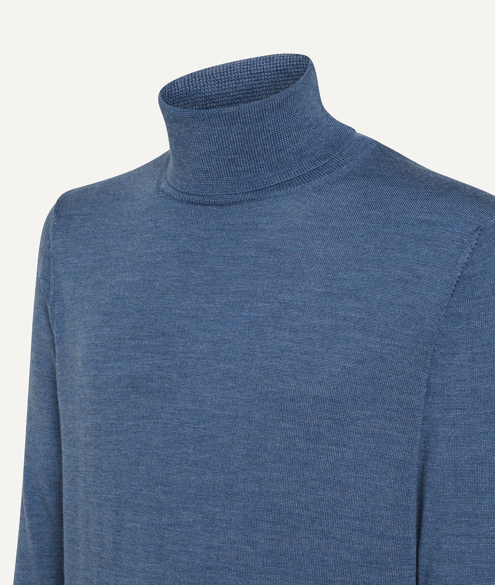 Roll Neck in Extrafine Merino Wool