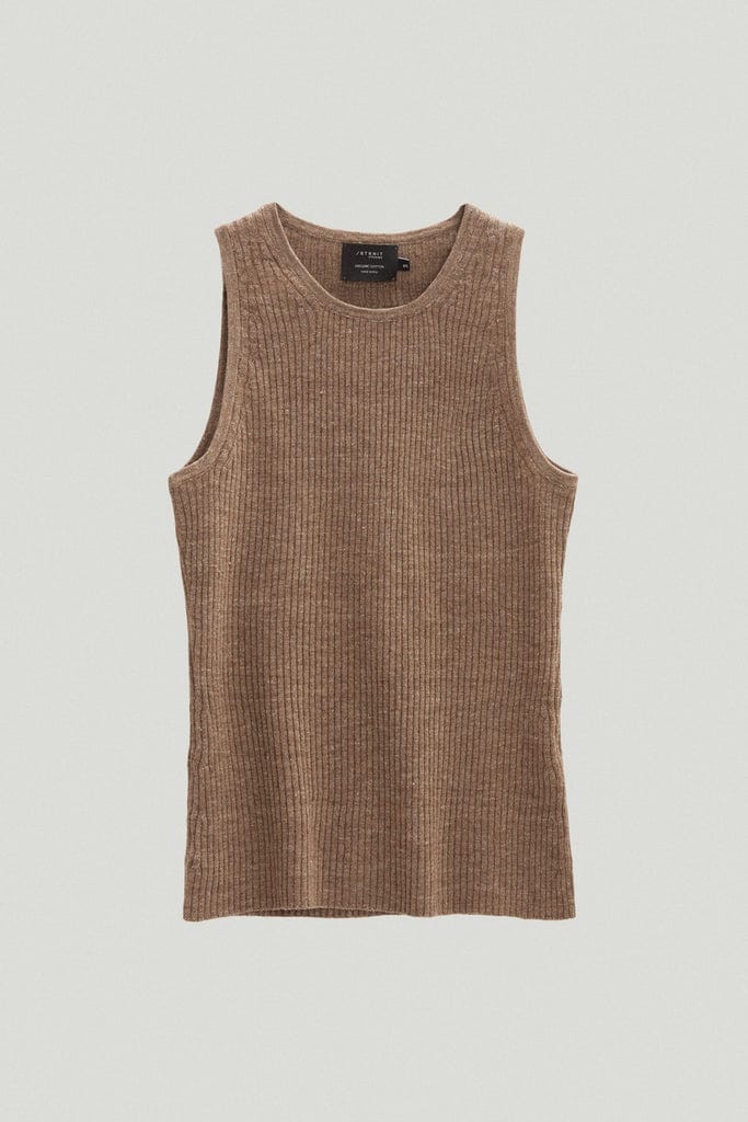 the linen cotton tank top rope