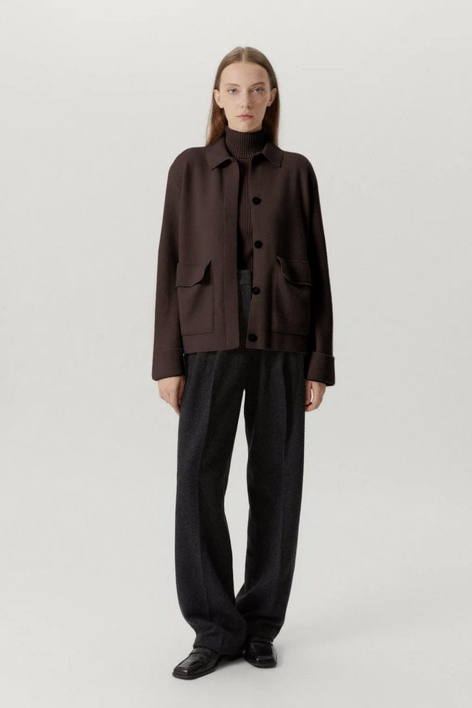 The Merino Wool Jacket - brown