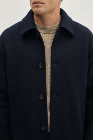 The Woolen Coat- blue