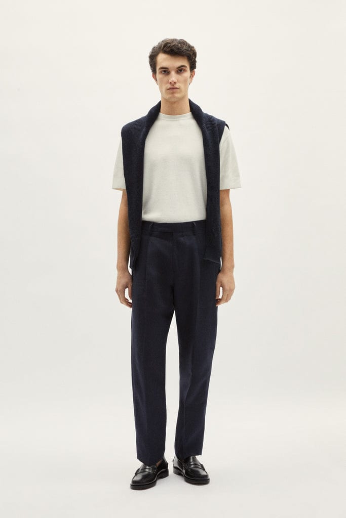 Blue Navy | The Linen Twill Pants