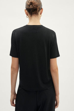 The Active Wool Tee - black