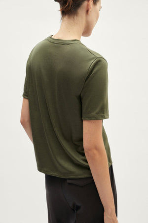 The Active Wool Tee - green