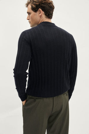 The Ultrasoft Ribbed Mock-neck