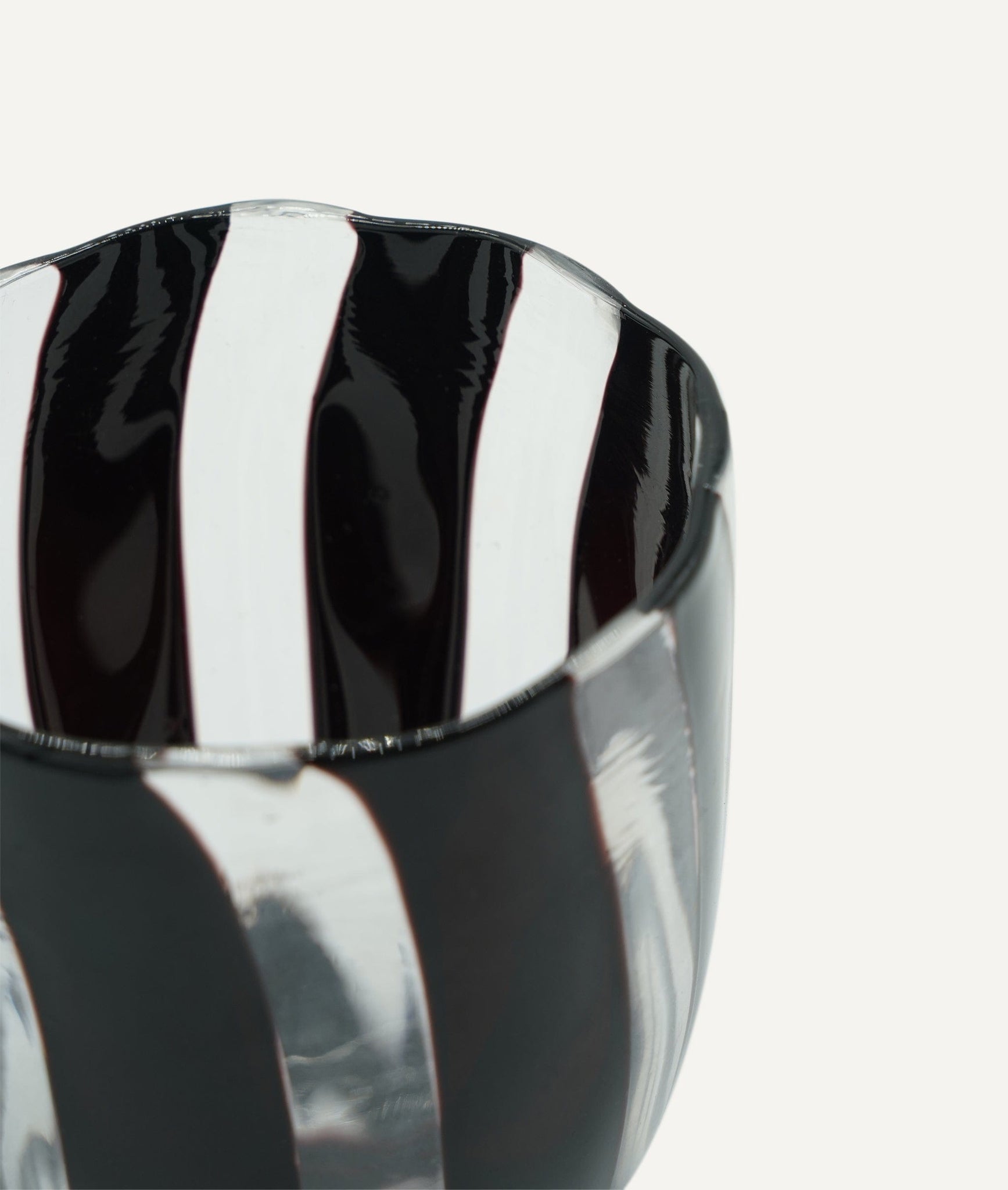 Cup in Murano glass - Thick line