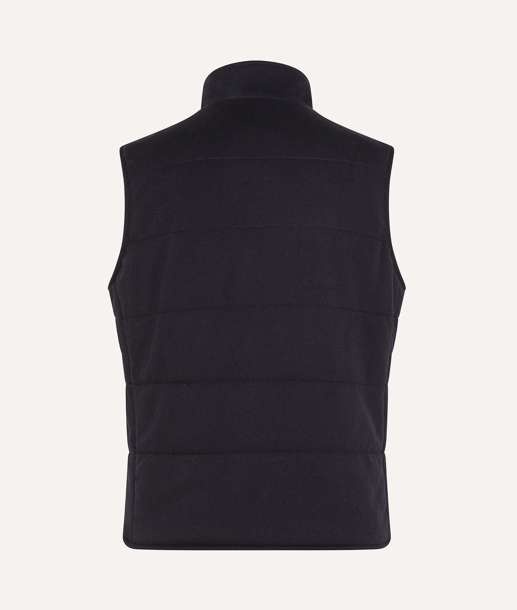Unlined Gilet in Wool & Cashmere