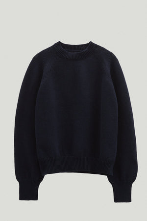 Deep Blue | The Organic Cotton Tricot Sweater