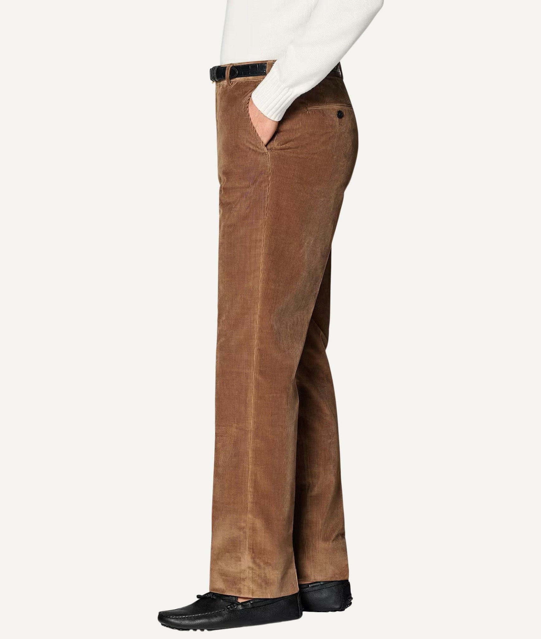 Trousers in Duca Visconti di Modrone Heavy Stretch Corduroy