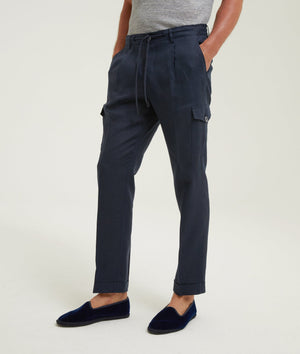 Cargo Pants in Linen