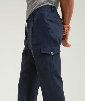 Cargo Pants in Linen