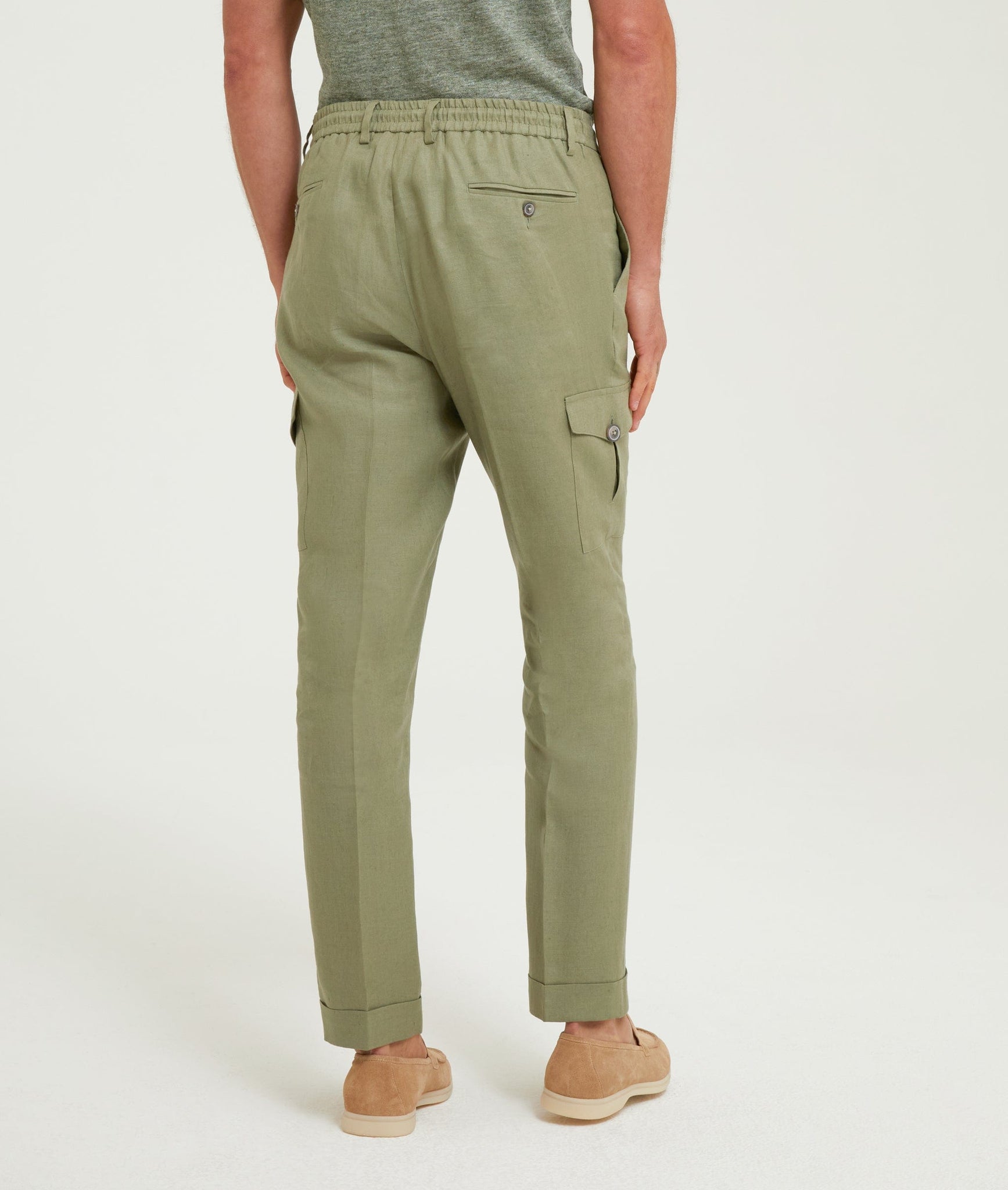 Cargo Pants in Linen