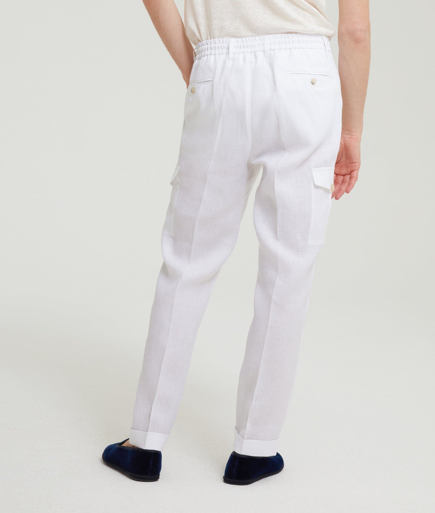 Cargo Pants in Linen