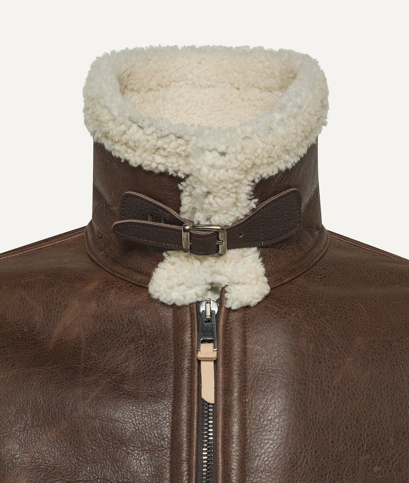 Fliegerjacke in Wildleder