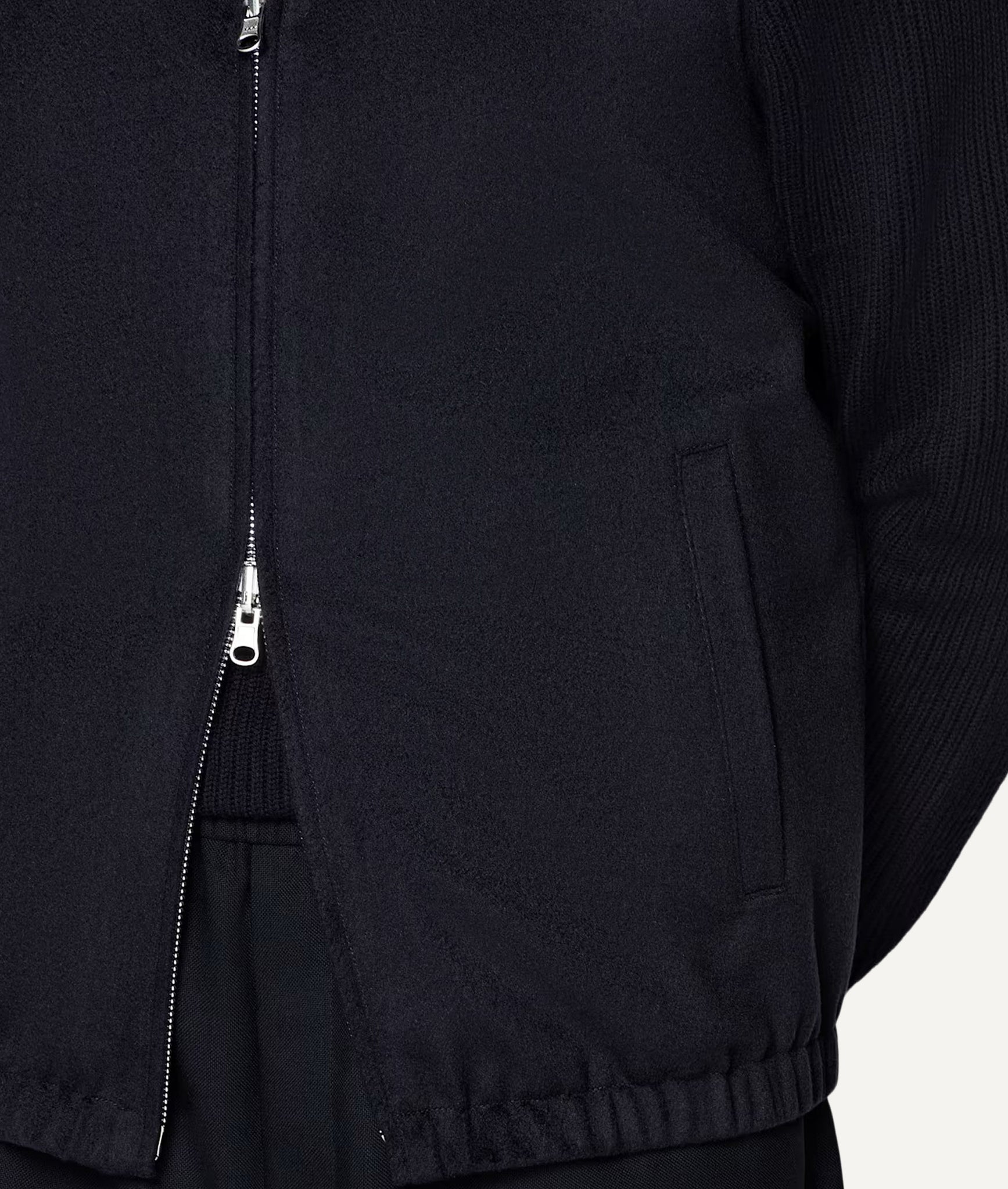 Vest in Piacenza Water-Repellent Cashmere