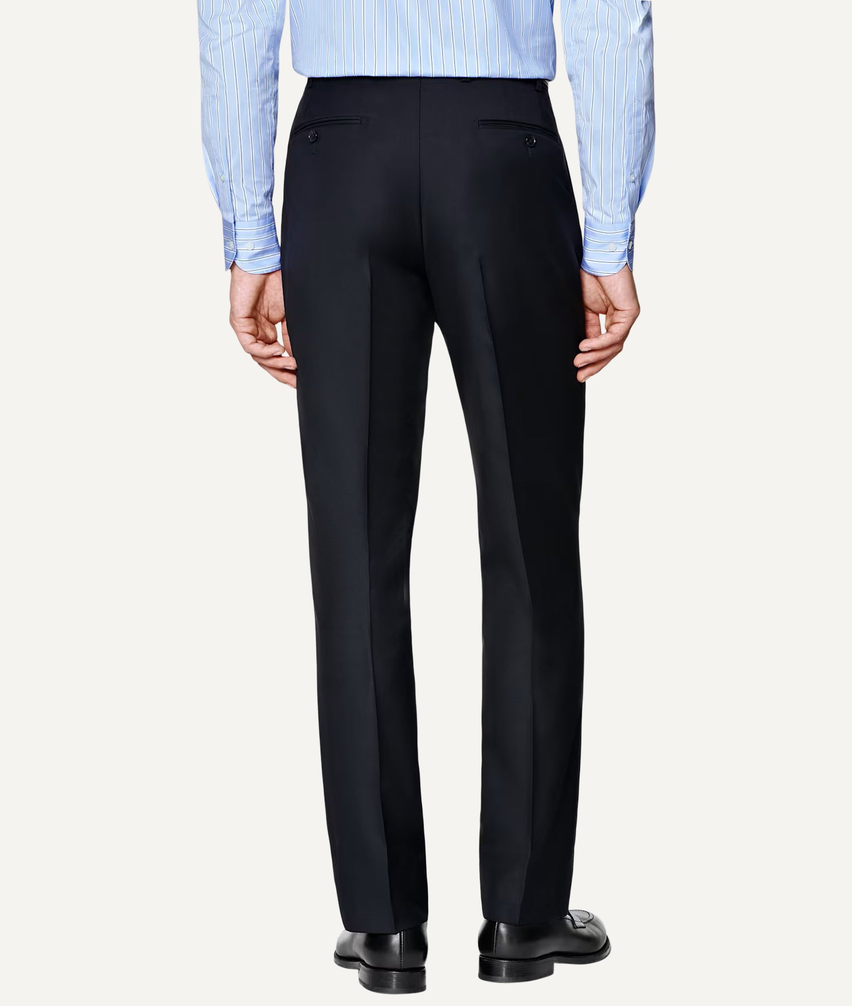 Double-Breasted Suit in Vitale Barberis Canonico Super 110’s Virgin Wool