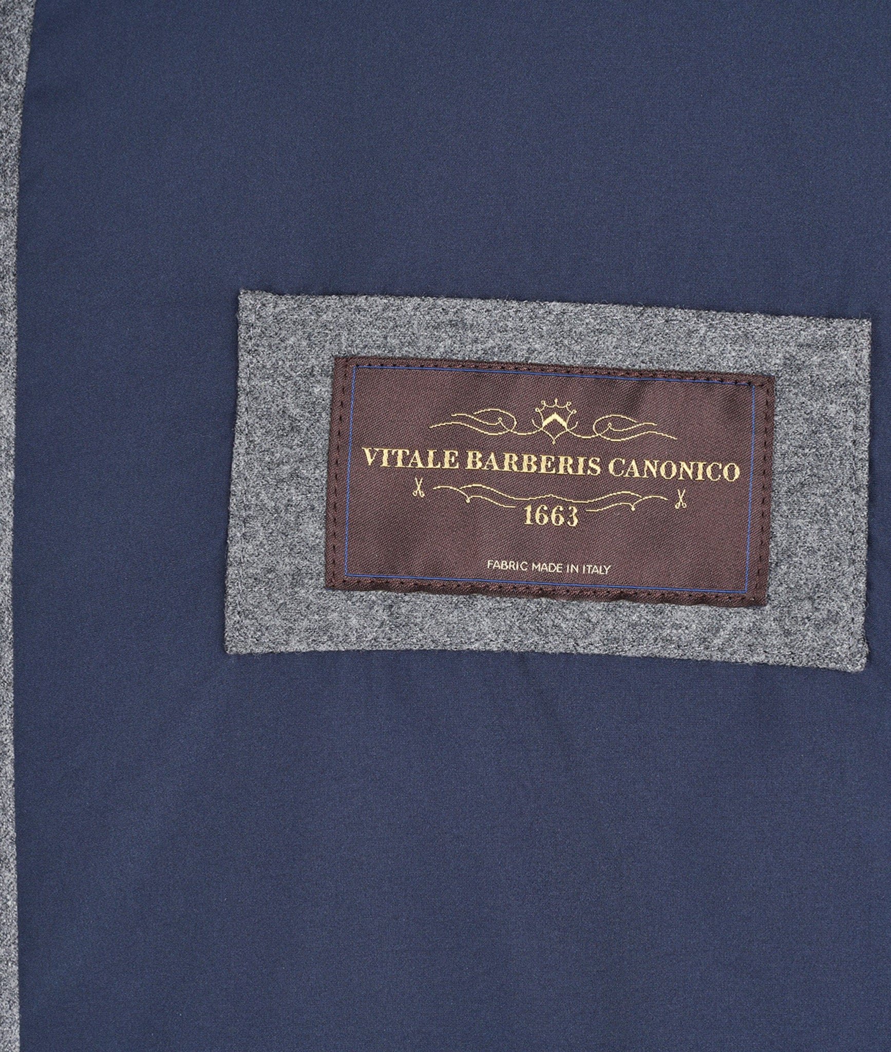 Quilted Vest in Vitale Barberis Canonico