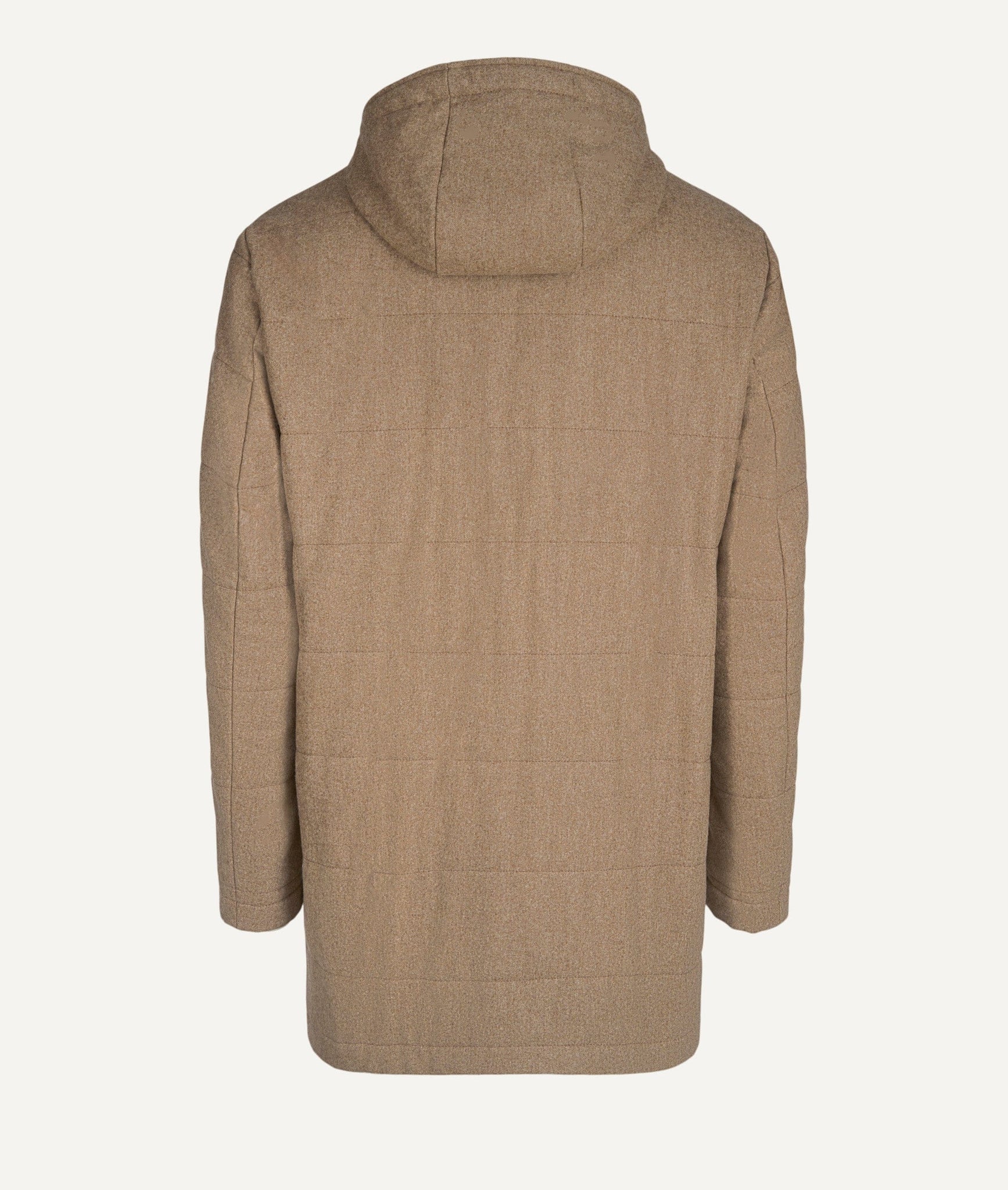 Long Quilted Coat in Vitale Barberis Canonico