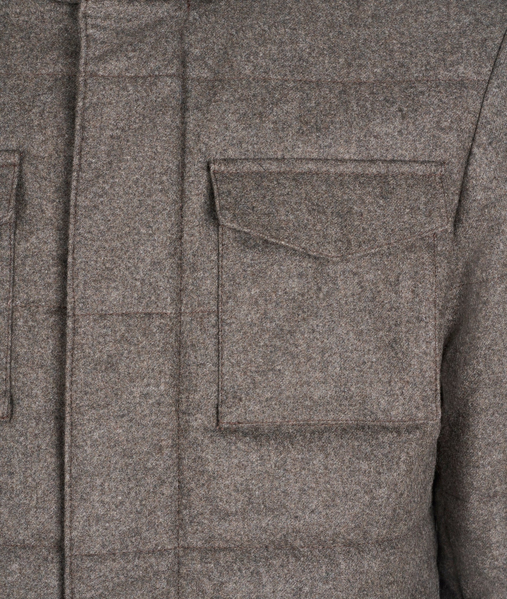 Quilted Field Jacket in Vitale Barberis Canonico