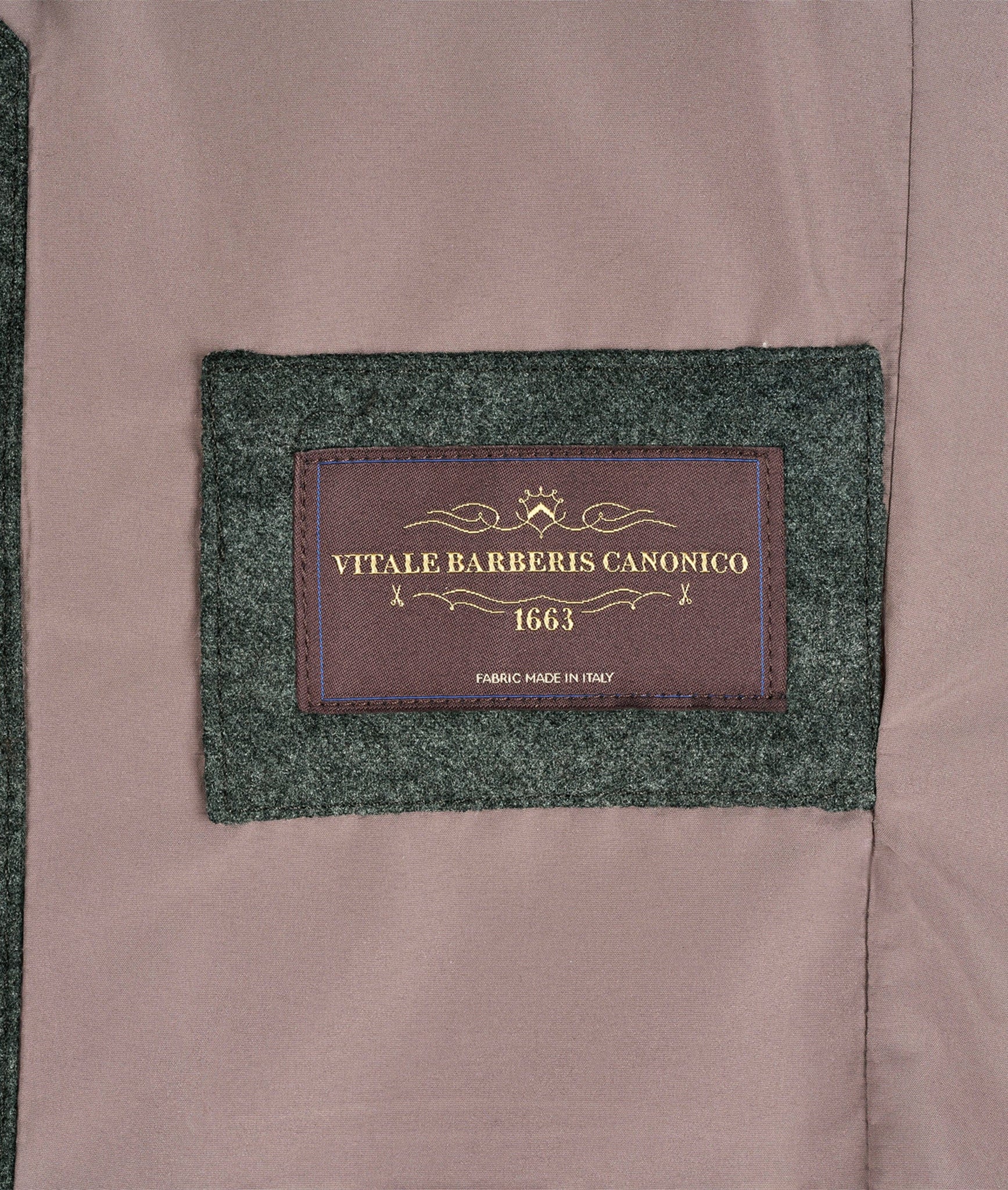 Quilted Field Jacket in Vitale Barberis Canonico