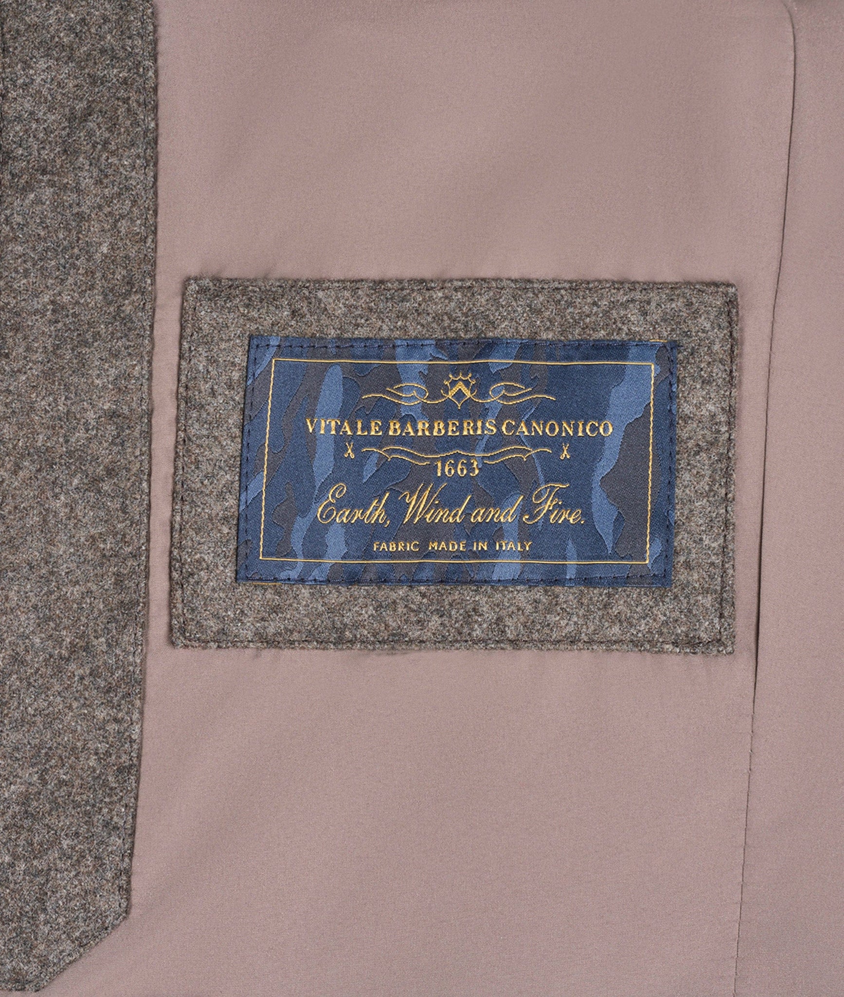 Quilted Blazer in Vitale Barberis Canonico