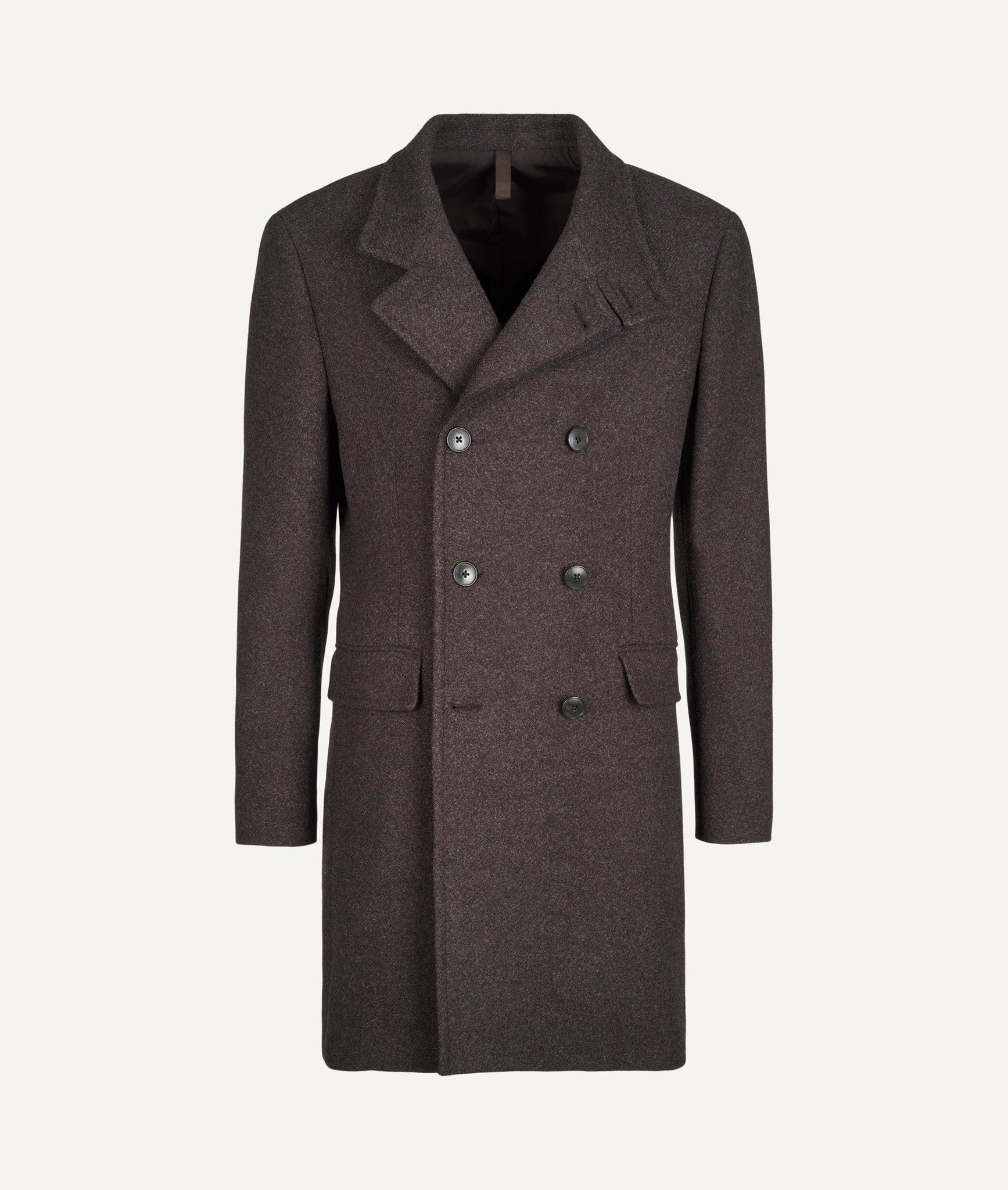 Double-Breasted Coat in Drago