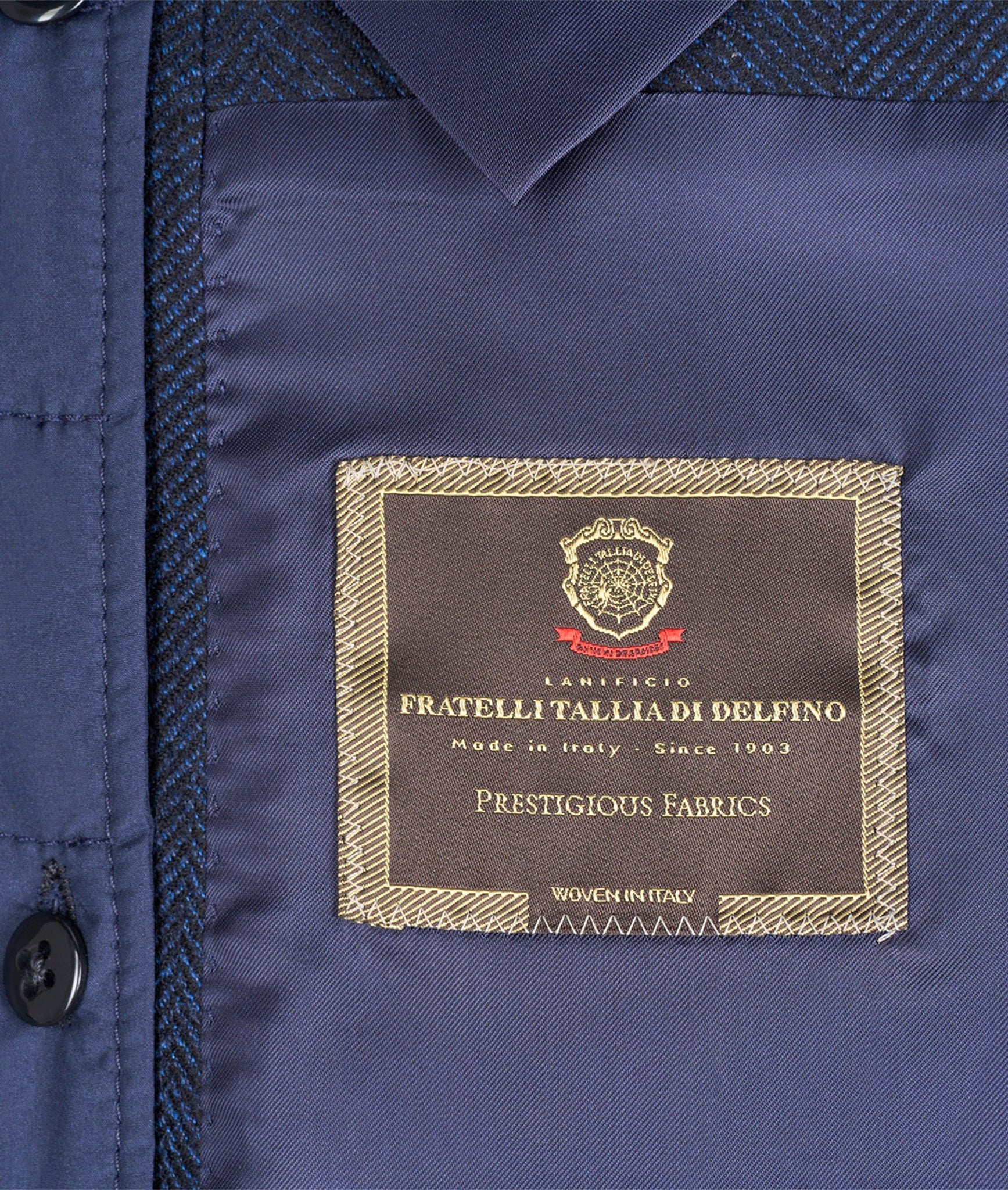 Single-Breasted Vest in Fratelli Tallia Di Delfino