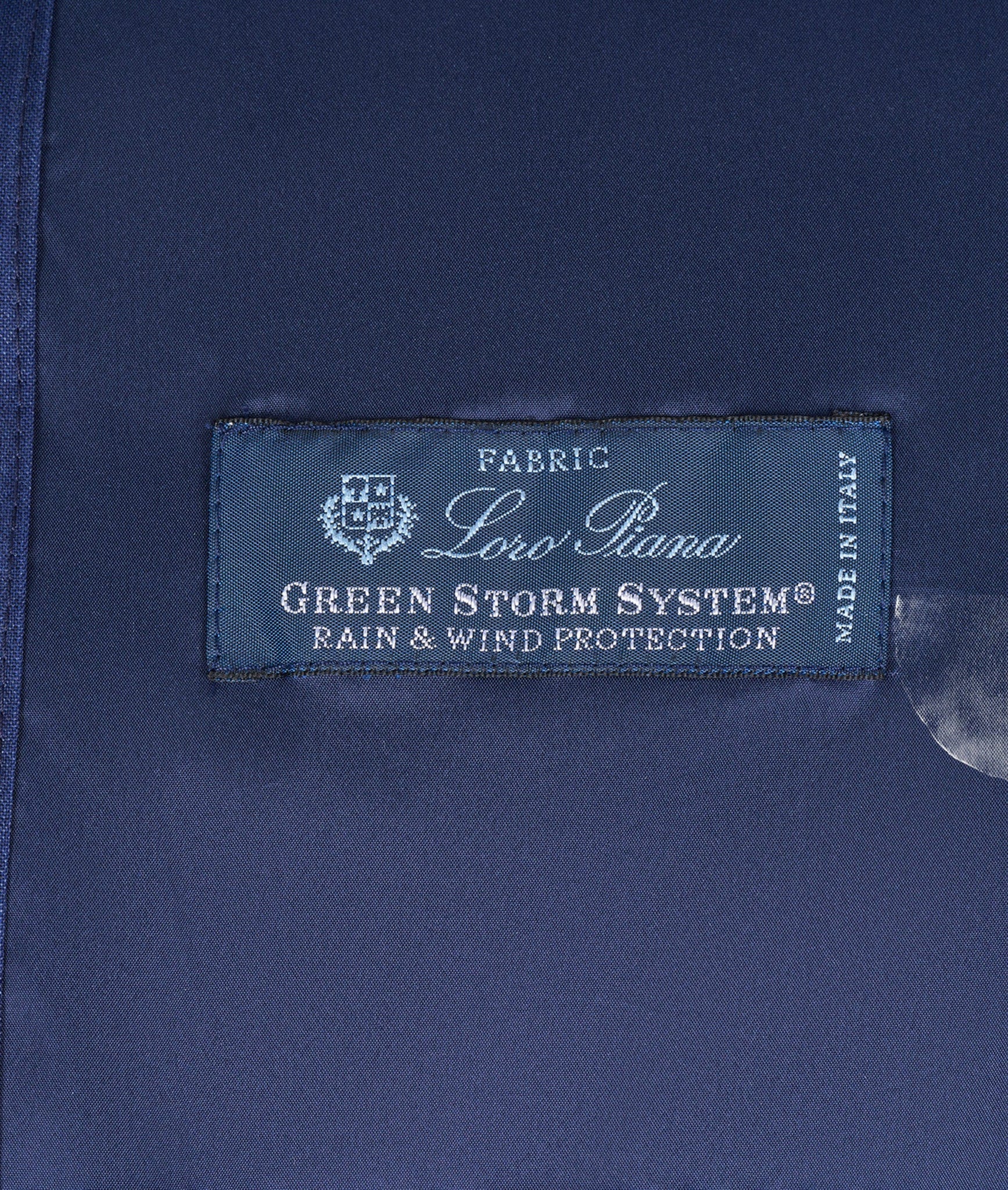 A1 Bomber Jacket in Loro Piana Green Storm System Wool