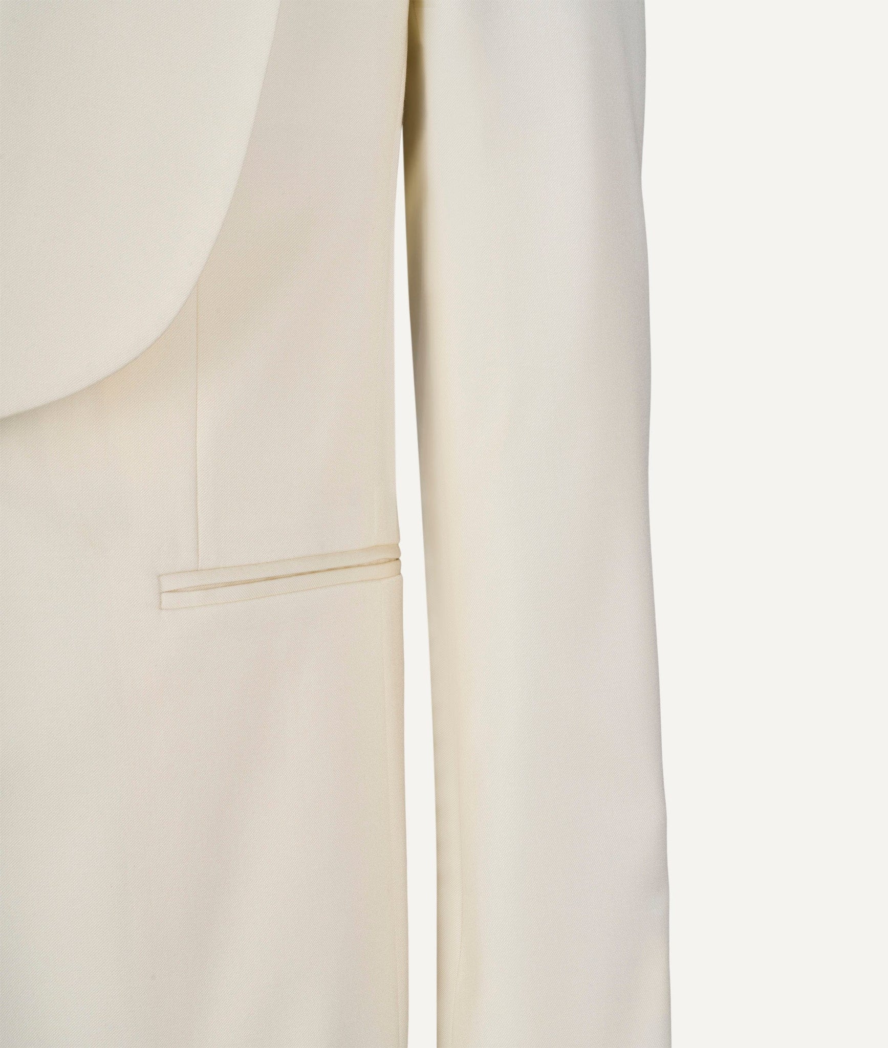 Single-Breasted Dinner Jacket in Zignone Wool & Silk