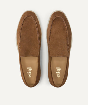 Sommer Slipper in Wildleder