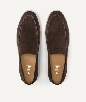 Sommer Slipper in Wildleder