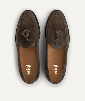 Tassel Loafer in Wildeleder