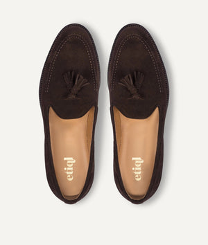 Tassel Loafer in Wildeleder