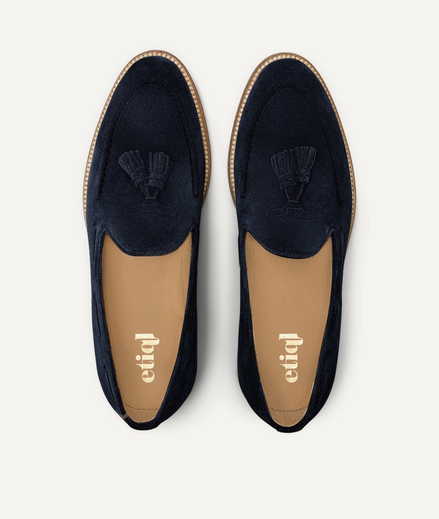Tassel Loafer in Wildeleder