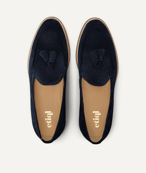 Tassel Loafer in Wildeleder
