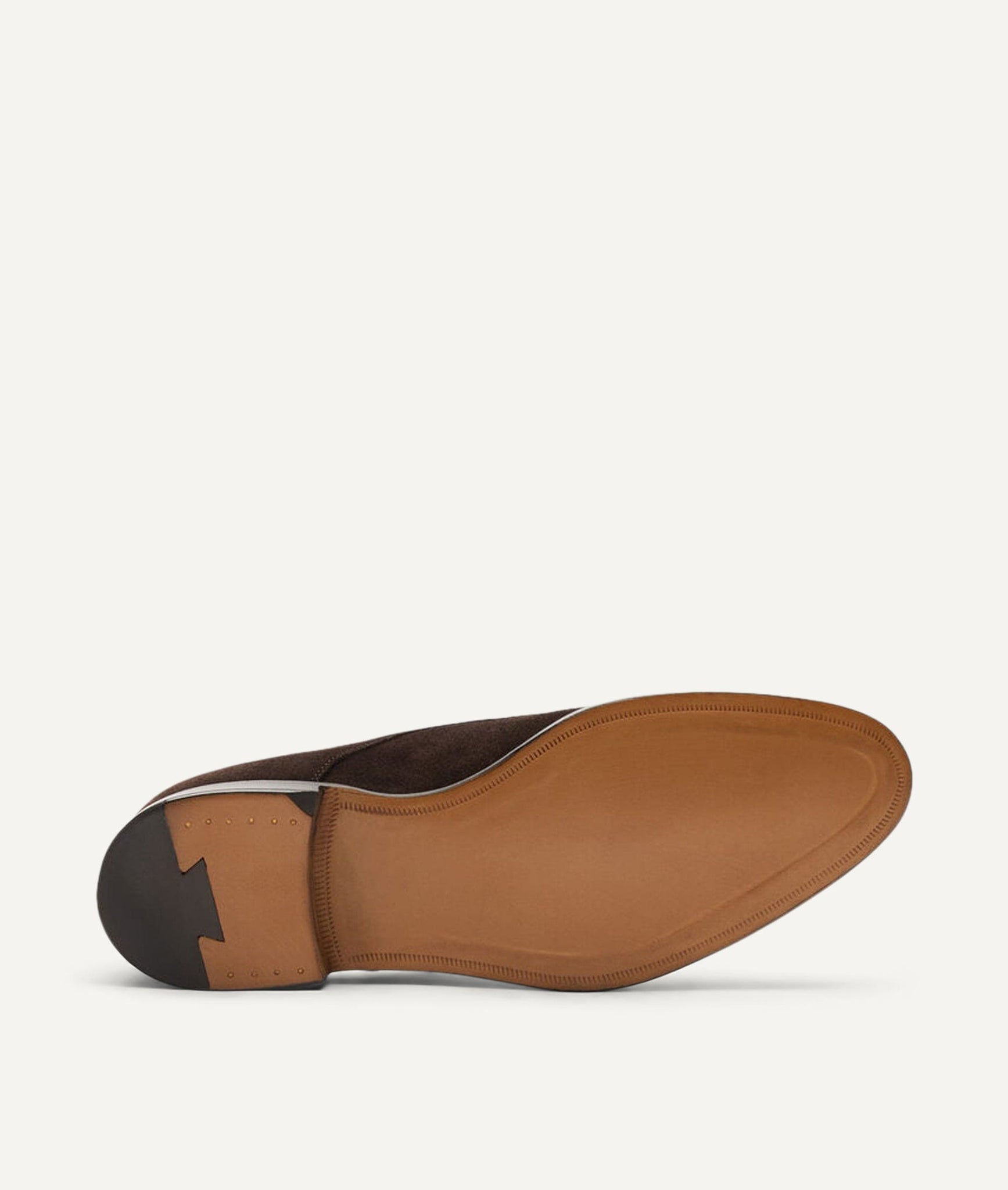 Double Monk Loafer in Wildleder