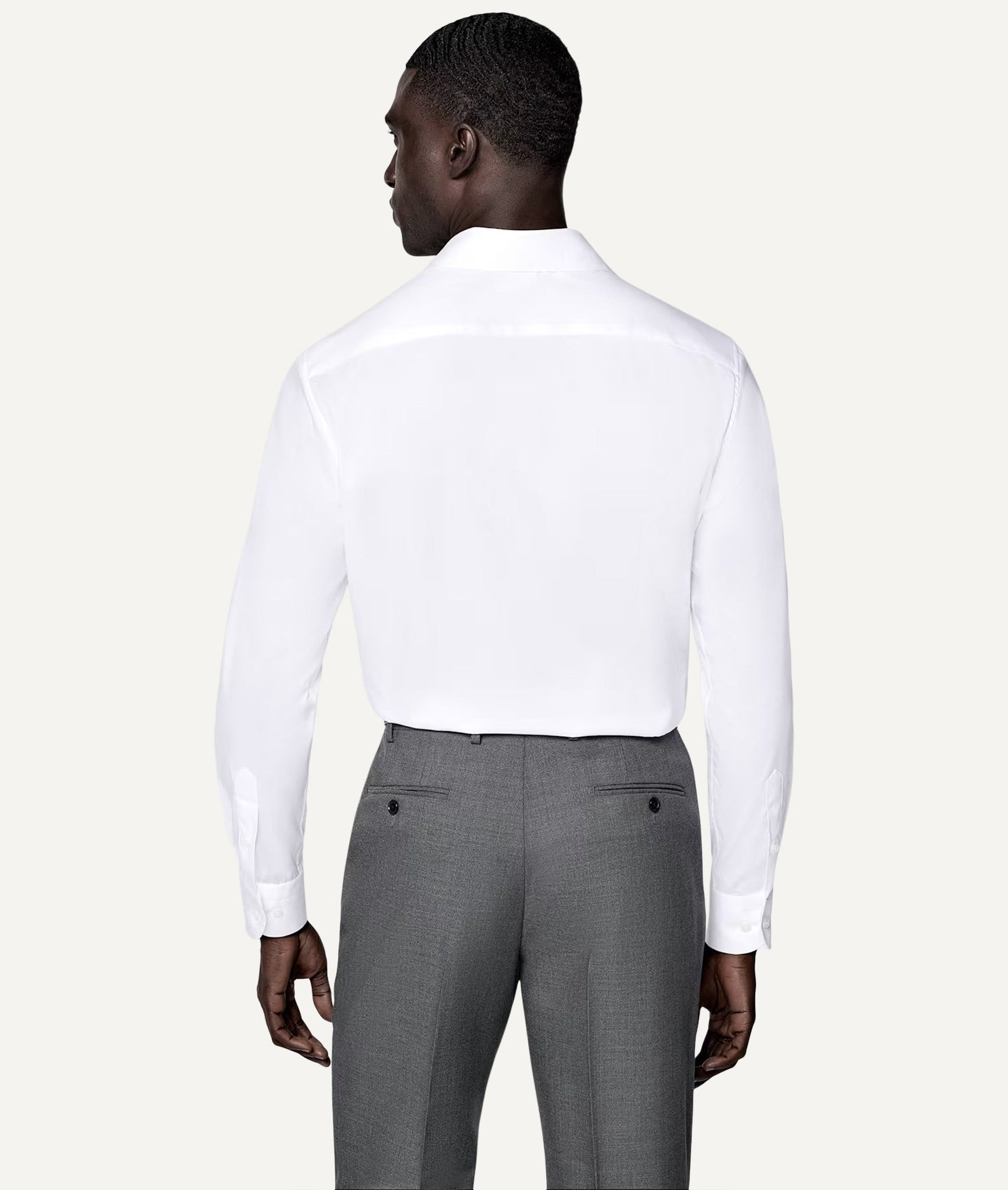 Business Shirt in Mileta Twill Cotton