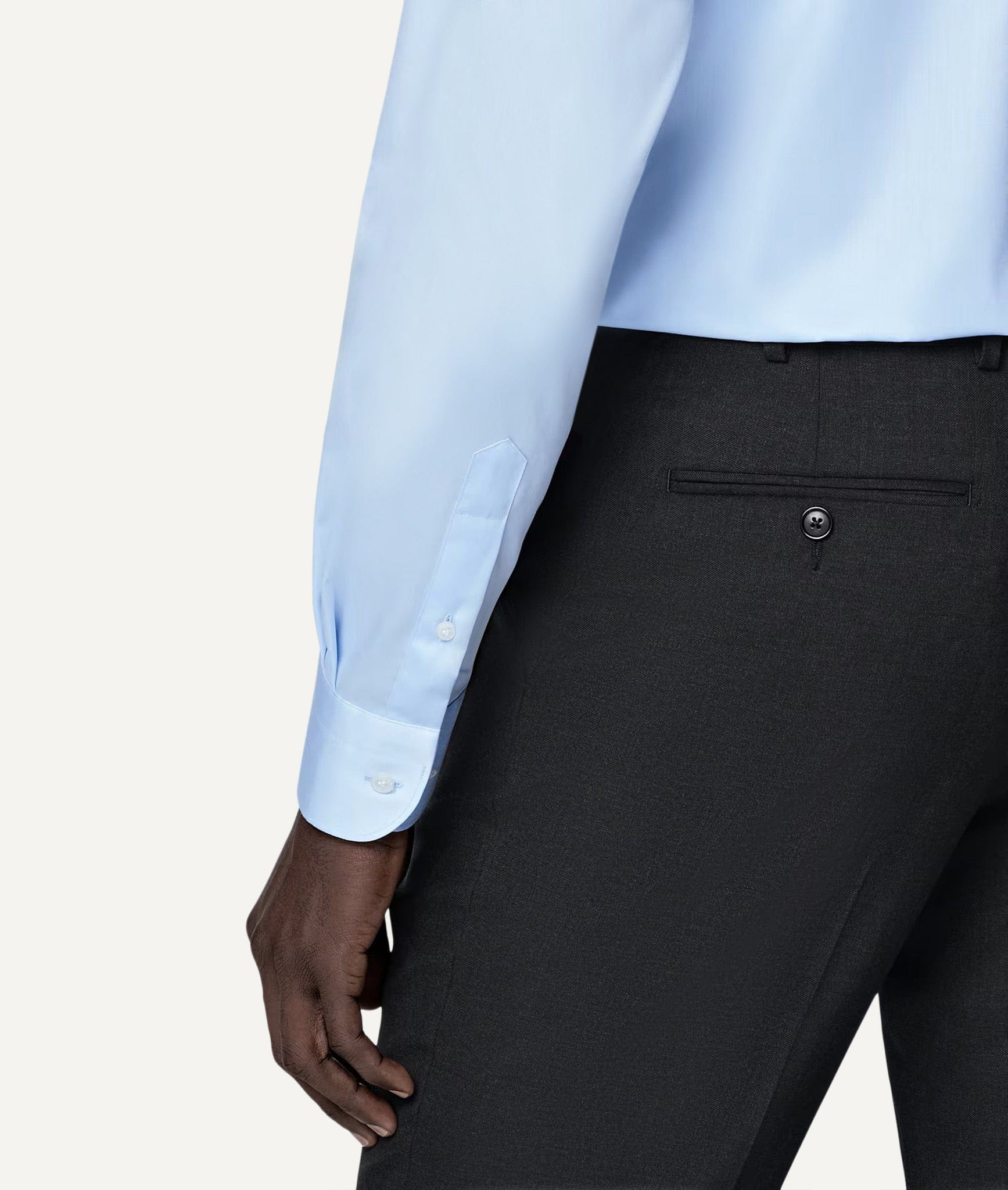 Business Shirt in Mileta Twill Cotton