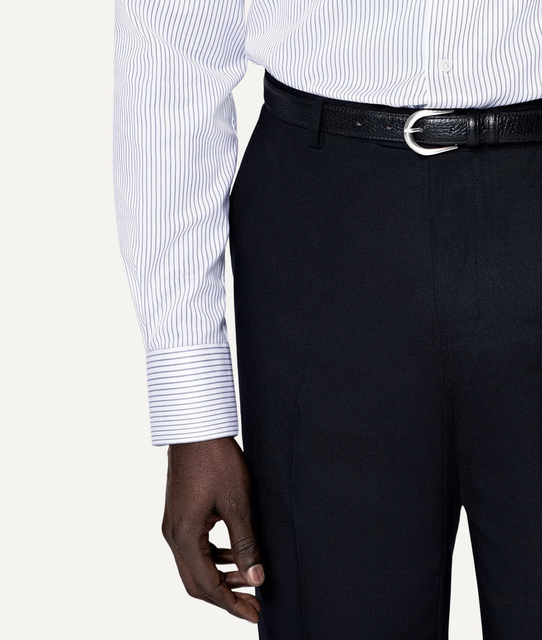 Business Shirt in Mileta Poplin Cotton